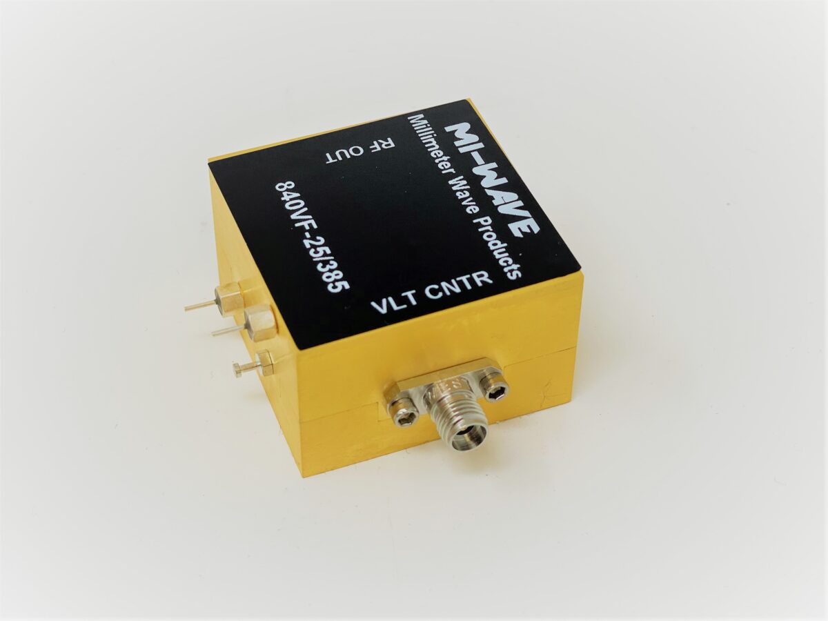 Voltage Controlled Oscillators Wide Band Sources VCO V-band 50GHz-to-75GHz